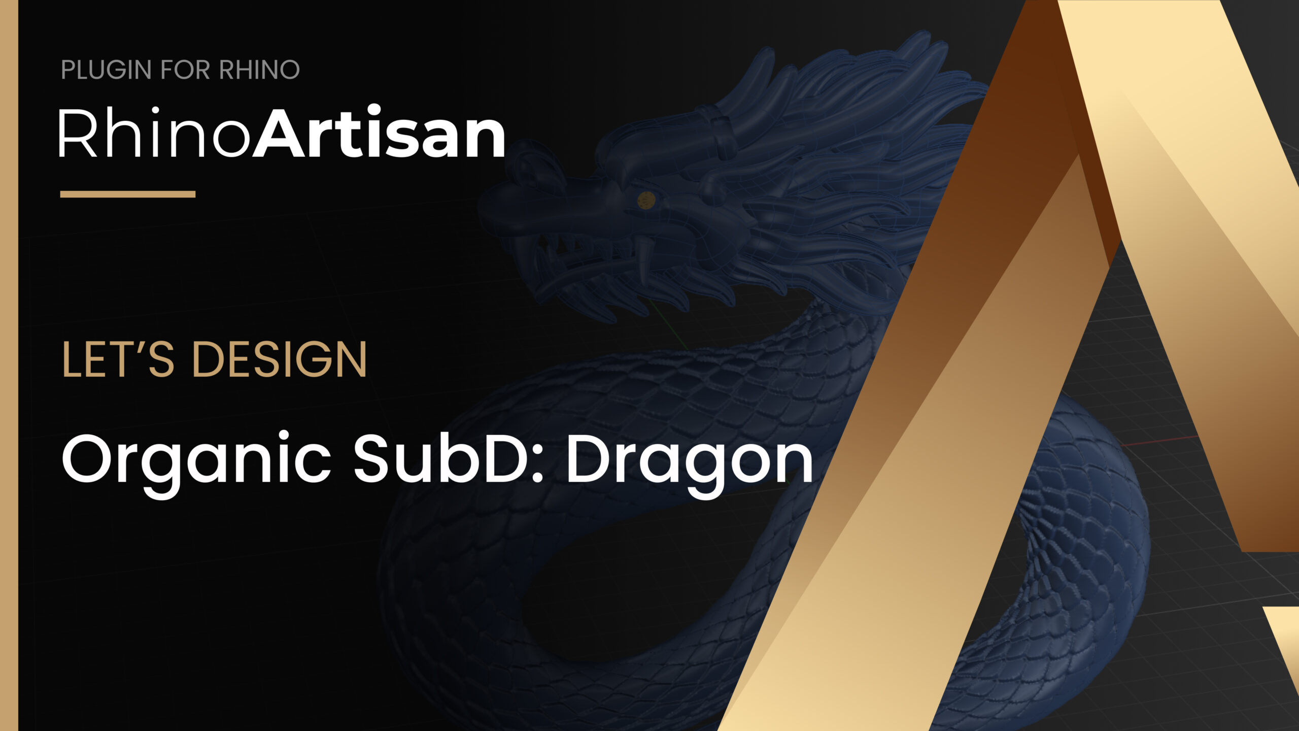 Dragon Modeling with SubD – Full Tutorial in RhinoArtisan