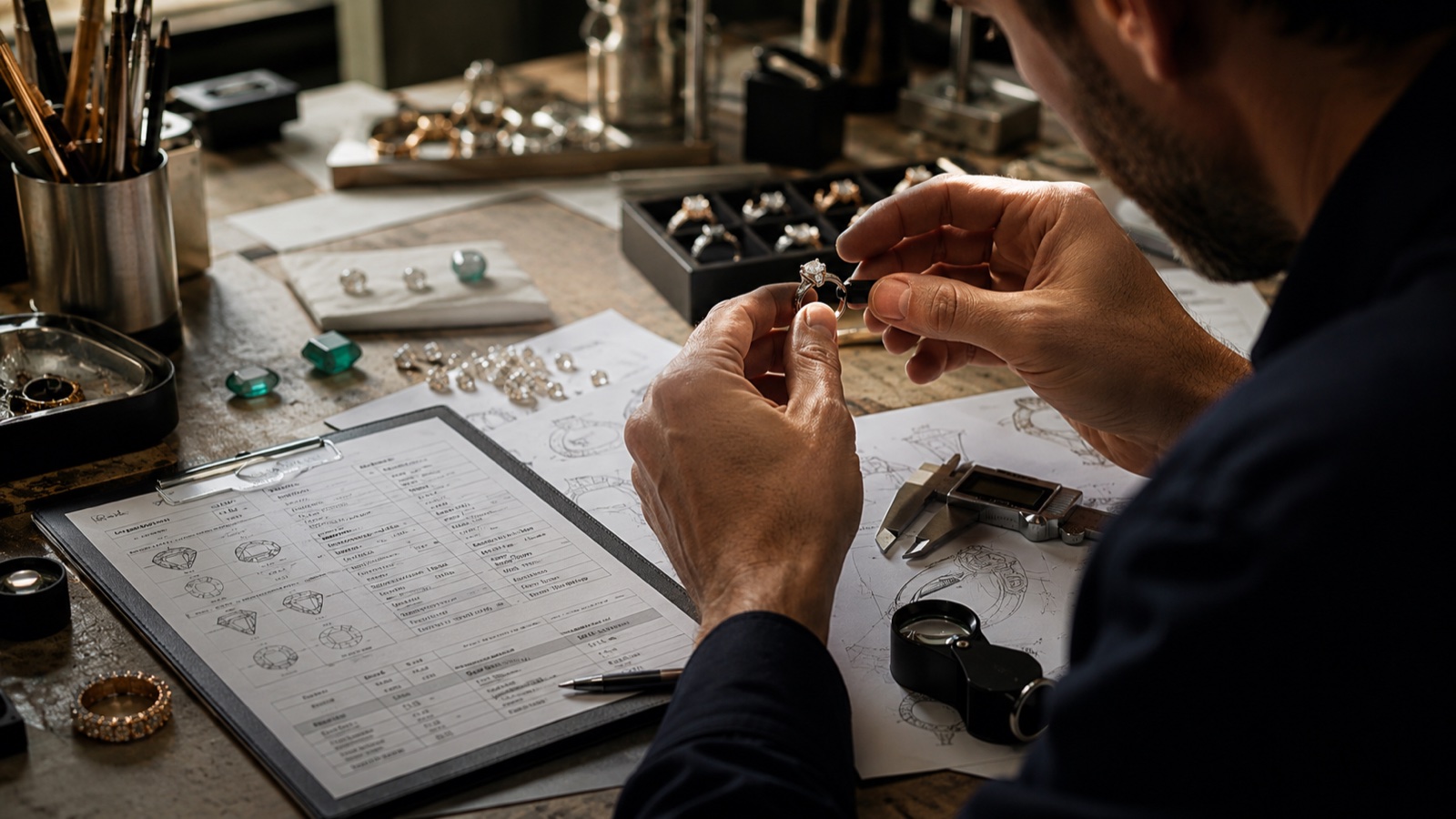 RhinoArtisan 6.8 Introduces Standardization, Ring Size Estimation, and New Gem Reporting Tools