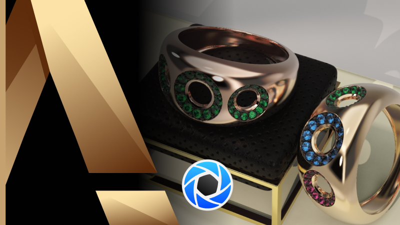 From RhinoArtisan to Keyshot: Jewelry Rendering Intermediate