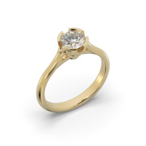 006 Solitare Basket 0.75 ct