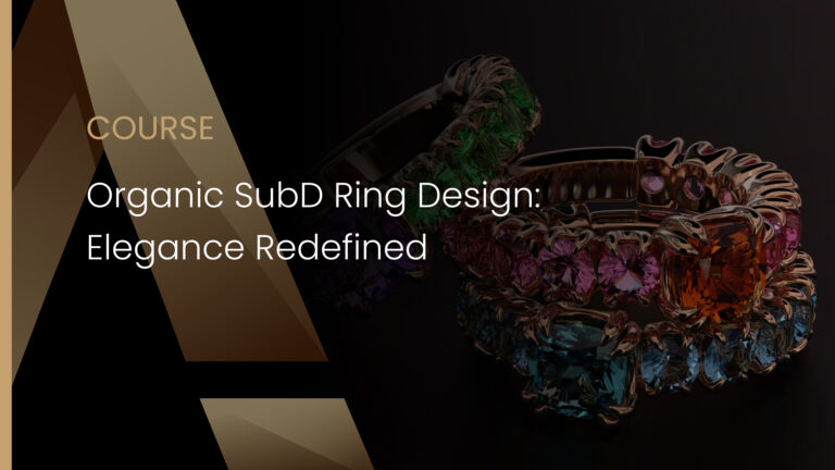 Organic SubD Ring Design: Elegance Redefined